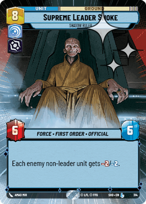 Supreme Leader Snoke SHD 314