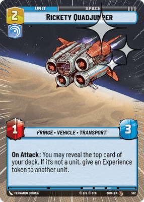 Rickety Quadjumper SHD 332