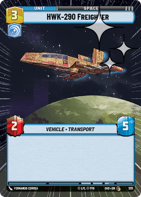 HWK-290 Freighter SHD 335