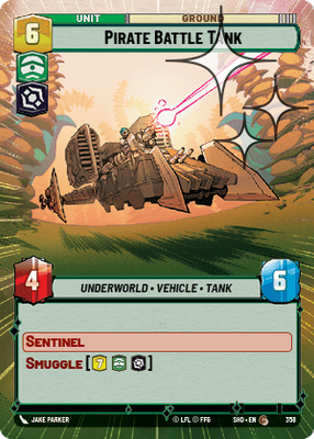 Pirate Battle Tank SHD 358