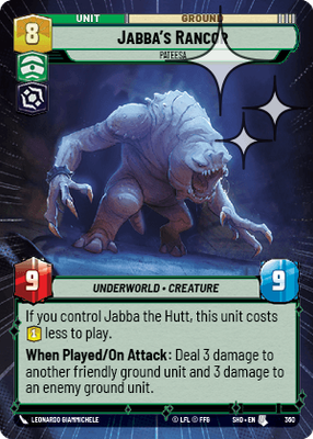 Jabba's Rancor SHD 360