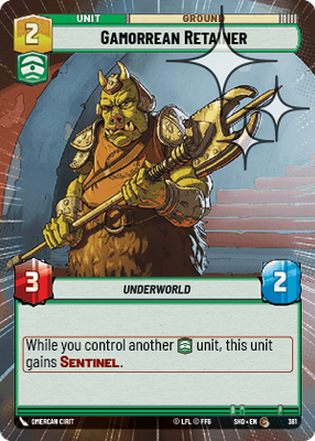 Gamorrean Retainer SHD 381