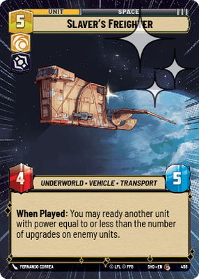 Slaver's Freighter SHD 458