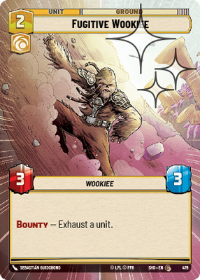 Fugitive Wookiee SHD 479