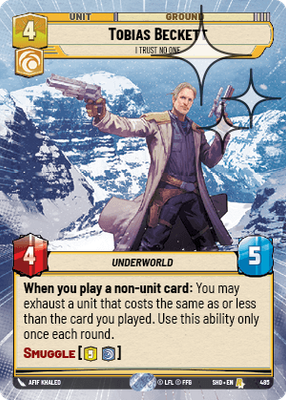 Tobias Beckett SHD 485