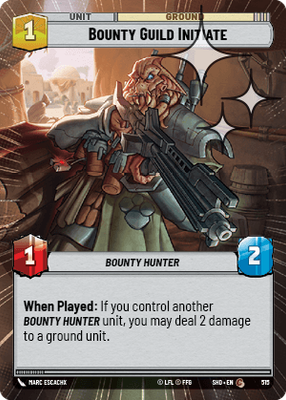 Bounty Guild Initiate SHD 515