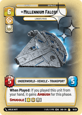 Millennium Falcon SHD 16