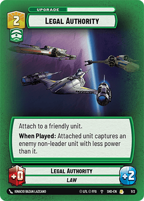 Legal Authority SHD 1