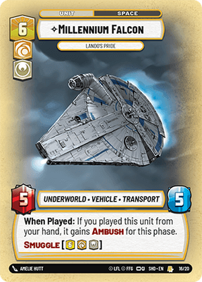 Millennium Falcon SHD 16