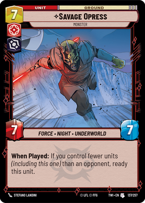 Savage Opress — Monster