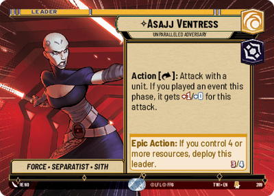 Asajj Ventress TWI 289