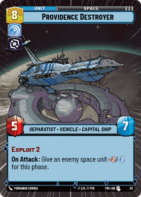 Providence Destroyer TWI 311