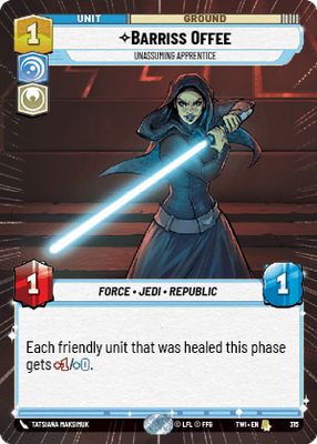 Barriss Offee TWI 315