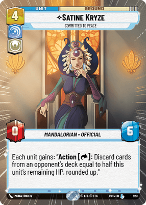 Satine Kryze TWI 320