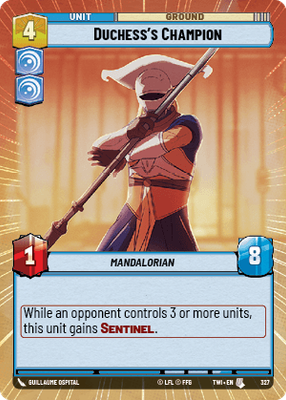 Duchess's Champion TWI 327