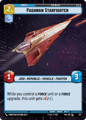 Padawan Starfighter TWI 331
