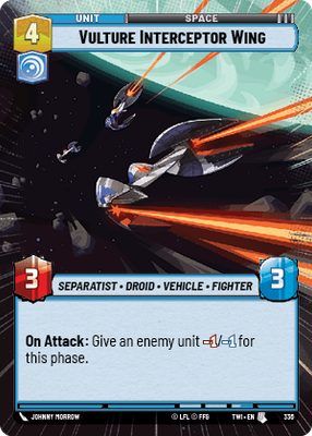 Vulture Interceptor Wing TWI 336