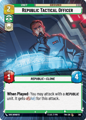 Republic Tactical Officer TWI 363