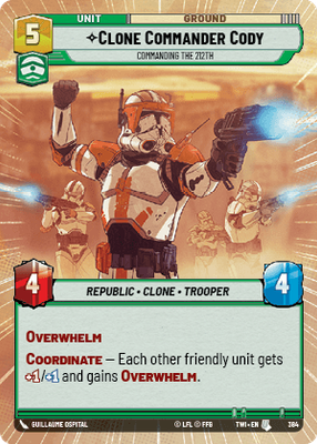 Clone Commander Cody TWI 384