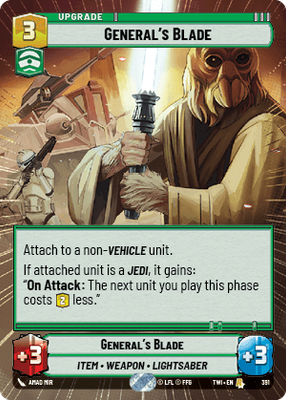 General's Blade TWI 391