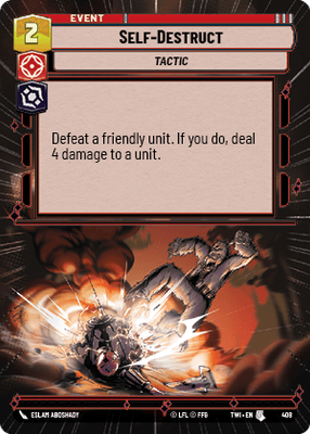 Self-Destruct TWI 408