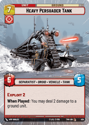 Heavy Persuader Tank TWI 434