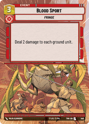Blood Sport TWI 440