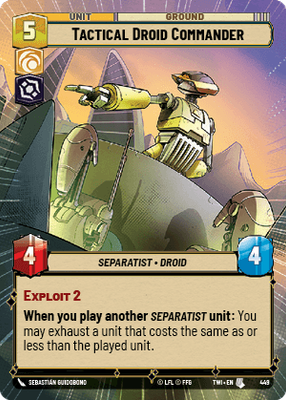Tactical Droid Commander TWI 449