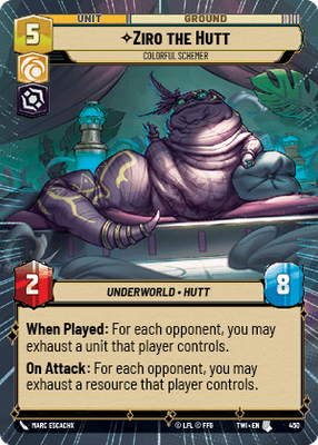 Ziro the Hutt TWI 450