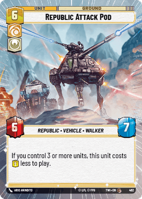Republic Attack Pod TWI 462