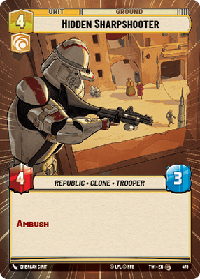Hidden Sharpshooter TWI 479