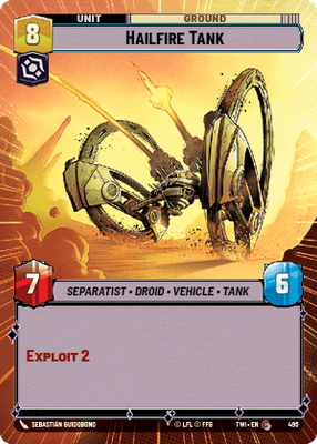 Hailfire Tank TWI 496