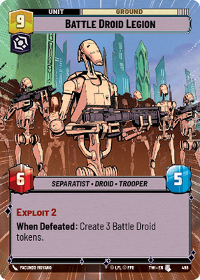 Battle Droid Legion TWI 498