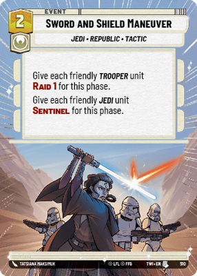 Sword and Shield Maneuver TWI 510