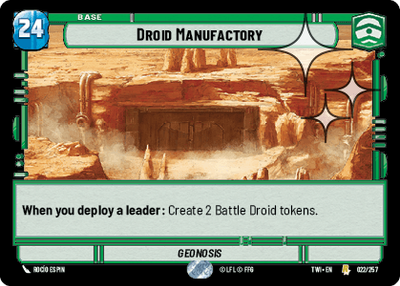 Droid Manufactory TWI 22