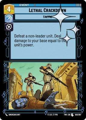 Lethal Crackdown TWI 41