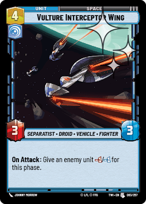 Vulture Interceptor Wing TWI 63