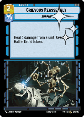 Grievous Reassembly TWI 73