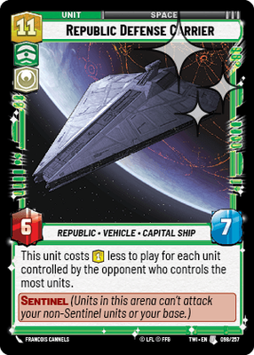 Republic Defense Carrier TWI 98