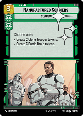 Manufactured Soldiers TWI 102