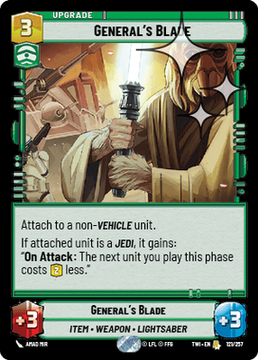 General's Blade TWI 121