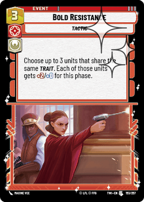 Bold Resistance TWI 153