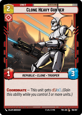 Clone Heavy Gunner TWI 158