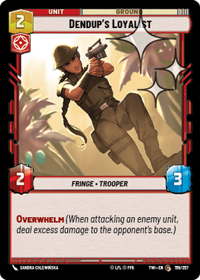 Dendup's Loyalist TWI 159