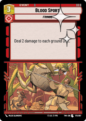 Blood Sport TWI 173