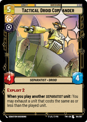 Tactical Droid Commander TWI 184