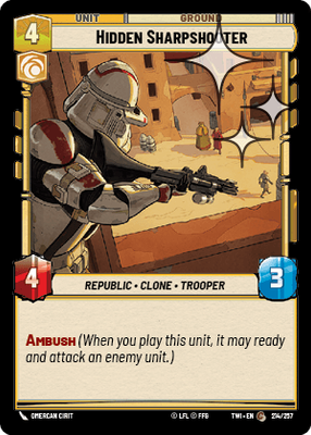 Hidden Sharpshooter TWI 214
