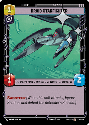 Droid Starfighter TWI 228