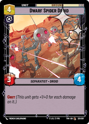 Dwarf Spider Droid TWI 231