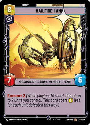 Hailfire Tank TWI 233